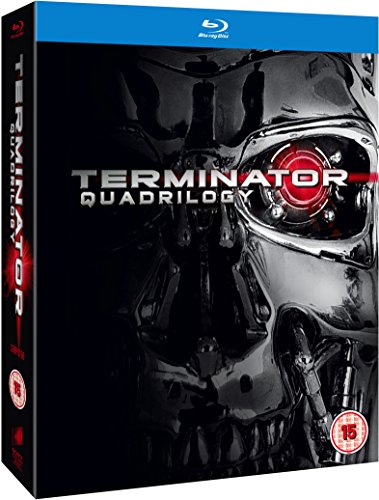 Book Cover Terminator 1-4 (4-Disc Set) [Blu-ray] [Region-Free]