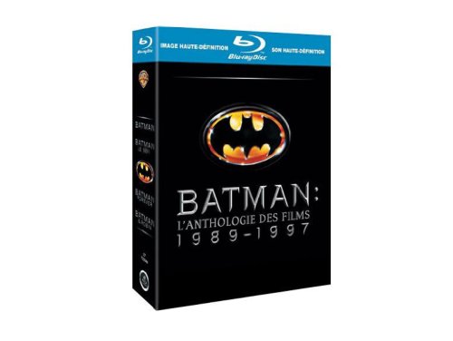 Coffret Batman : Batman - Batman le défi - Batman forever - Batman et Robin [Blu-ray]