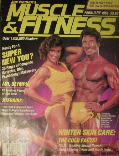Muscle & Fitness Magazine February 1984 Lori Bowen & Frank Zane