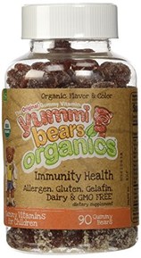 YUMMI BEARS IMMUNITY SHIELD ORG 90PC