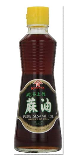 Kadoya Pure Sesame Oil, 11 Fluid Ounce