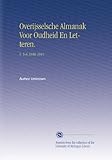 Overijsselsche Almanak Voor Oudheid En Letteren.: V. 5-6 1840-1841