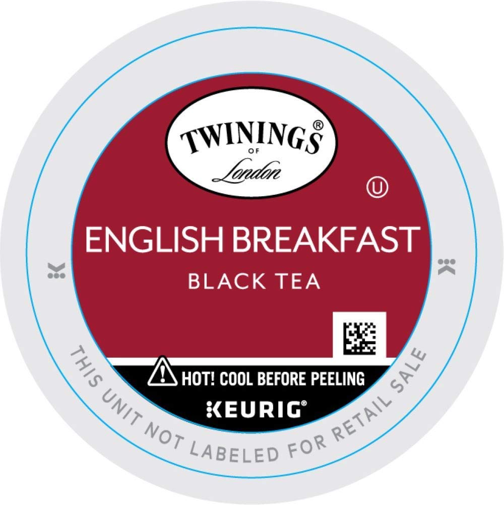 Book Cover Twinings English Breakfast Tea K-Cup Pods for Keurig, Caffeinated, Smooth, Flavourful, Robust Black Tea, 24 Count (Pack of 1) English Breakfast 24 Count (Pack of 1)