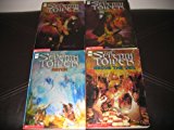 Set of First 4 Garth Nix The Seventh Tower Novels~The Fall/Castle/Aenir/Above The Veil