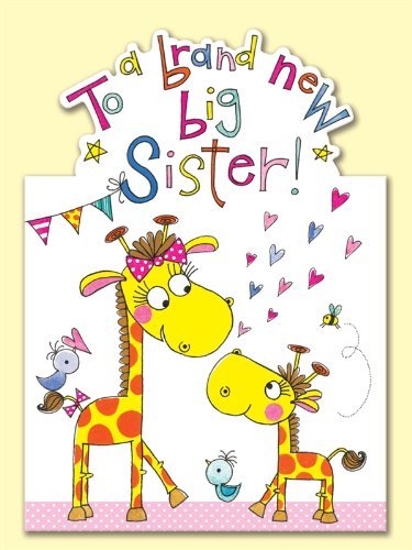 Best New Big Sister Card Designed by Rachel Ellen