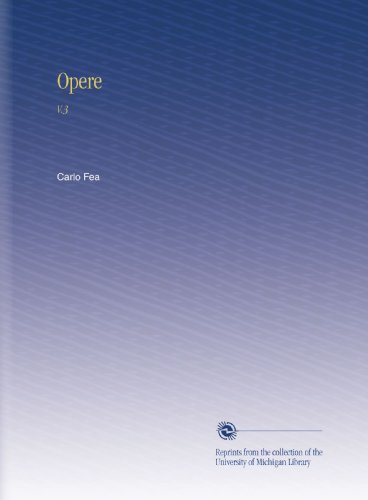 Opere: V.3 (Italian Edition)