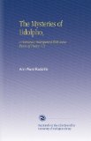 The Mysteries of Udolpho,: A Romance; Interspersed With Some Pieces of Poetry. V.3