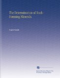 The Determination of Rock-Forming Minerals.