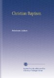 Christian Baptism.