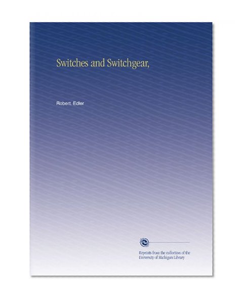Switches and Switchgear,