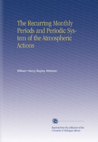 The Recurring Monthly Periods and Periodic System of the Atmospheric Actions