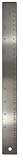 The Pencil Grip Stainless Steel Ruler, Metal Ruler with Cork Backing, 12 inch, Silver Ruler - TPG-152