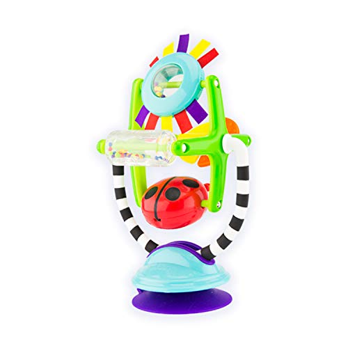 Book Cover Sassy Sensation Station 2-in-1 Suction Cup High Chair Toy | Developmental Tray Toy for Early Learning | for Ages 6 Months and Up (80020)