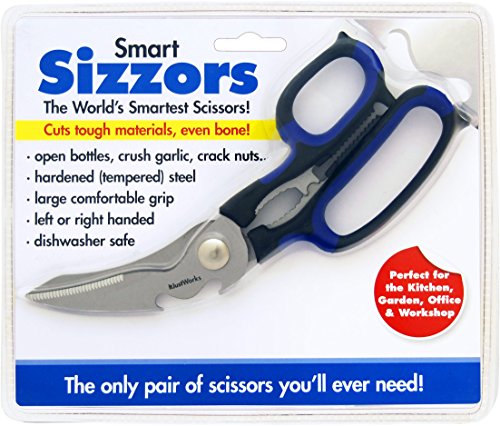 Book Cover AnySharp IJWSIZZ Smart Sizzors 'Cut Anything' Multi-Purpose Home and Garden Scissors