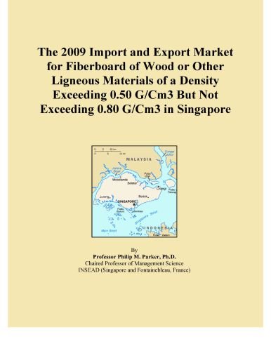 The 2009 Import and Export Market for Fiberboard of Wood or Other Ligneous Materials of a Density Exceeding 0.50 G/Cm3 But Not Exceeding 0.80 G/Cm3 in Singapore