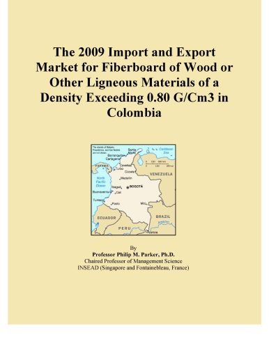 The 2009 Import and Export Market for Fiberboard of Wood or Other Ligneous Materials of a Density Exceeding 0.80 G/Cm3 in Colombia