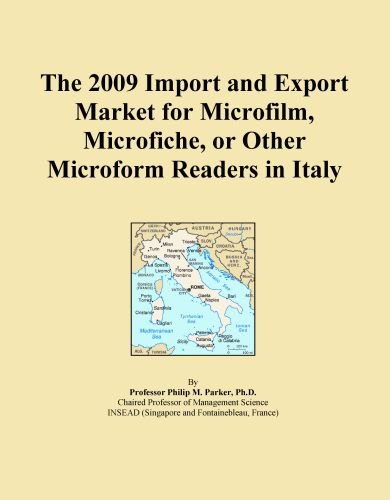 The 2009 Import and Export Market for Microfilm, Microfiche, or Other Microform Readers in Italy