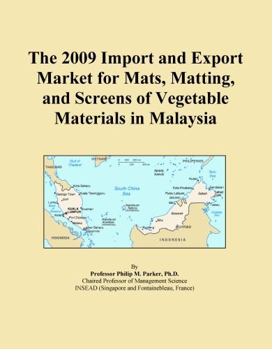 The 2009 Import and Export Market for Mats, Matting, and Screens of Vegetable Materials in Malaysia