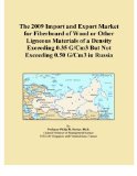 The 2009 Import and Export Market for Fiberboard of Wood or Other Ligneous Materials of a Density Exceeding 0.35 G/Cm3 But Not Exceeding 0.50 G/Cm3 in Russia