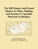 The 2009 Import and Export Market for Mats, Matting, and Screens of Vegetable Materials in Hungary