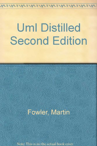 Uml Distilled, 2nd Second Edition