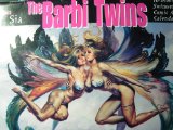 Shane and Sia The Barbi Twins 16-Month Swimsuit Comic Art Calendar (1995-1996)