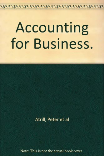 Accounting for Business.