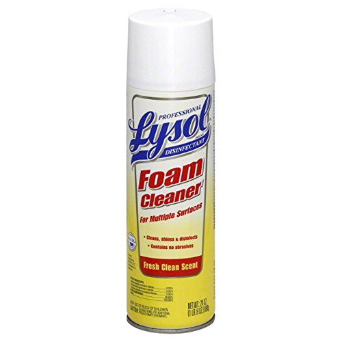 Book Cover Lysol Professional Foam Cleaner for Multiple Surfaces, 24 Ounce