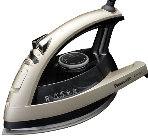 Panasonic NI-W810CS Multi-Directional Steam/Dry Iron with Ceramic Soleplate, MEDIUM, Black