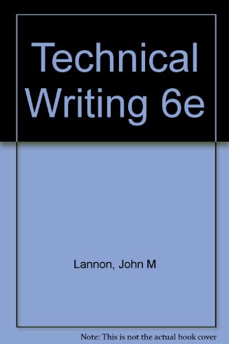 Technical Writing 6e