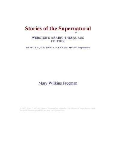 Stories of the Supernatural (Webster's Arabic Thesaurus Edition)