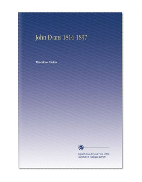 John Evans 1814-1897