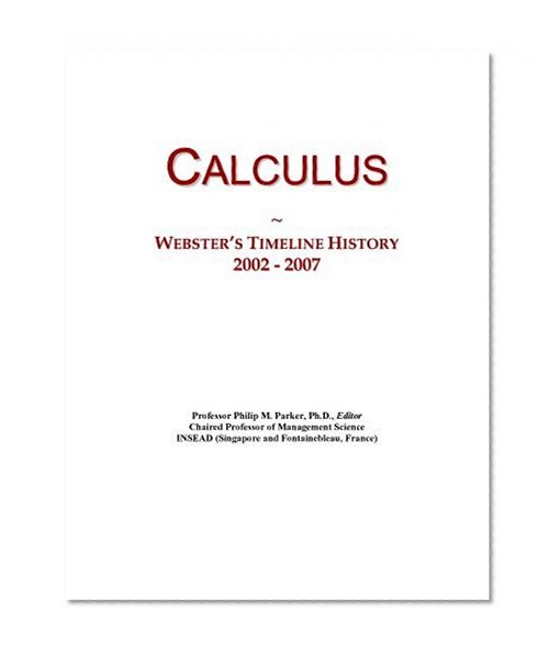 Calculus: Webster's Timeline History, 2002 - 2007