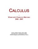 Calculus: Webster's Timeline History, 2002 - 2007