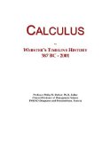 Calculus: Webster's Timeline History, 387 BC - 2001