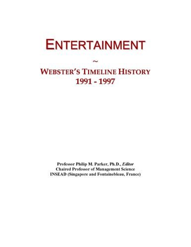 Entertainment: Webster's Timeline History, 1991 - 1997
