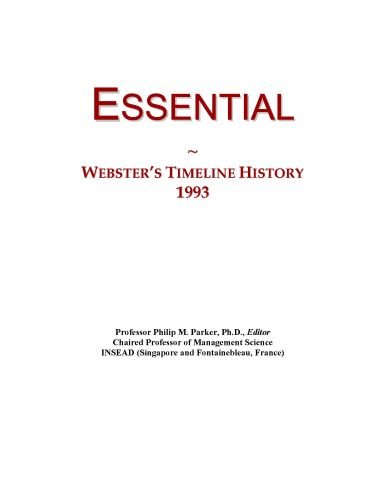 Essential: Webster's Timeline History, 1993
