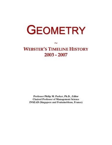 Geometry: Webster's Timeline History, 2003 - 2007