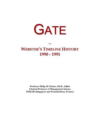 Gate: Webster's Timeline History, 1990 - 1991