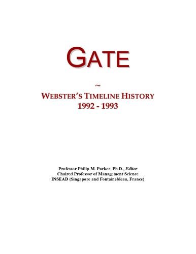 Gate: Webster's Timeline History, 1992 - 1993