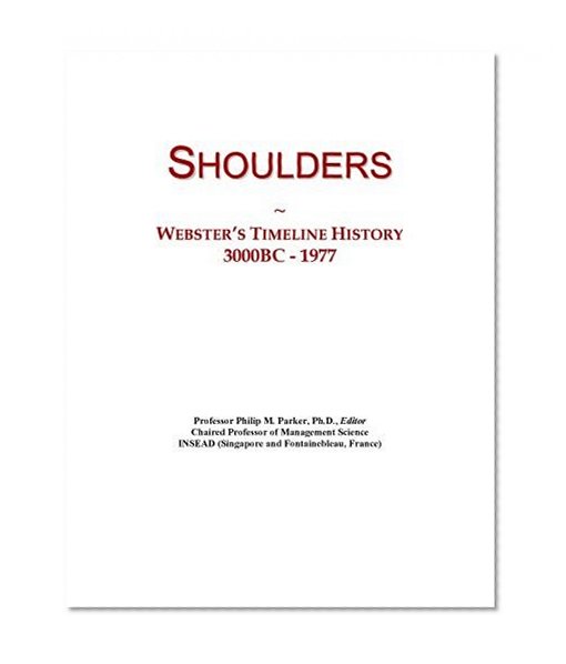 Shoulders: Webster's Timeline History, 3000BC - 1977