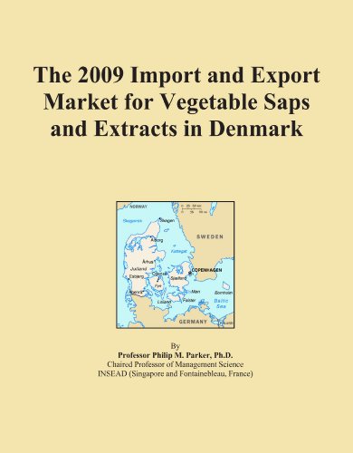 The 2009 Import and Export Market for Vegetable Saps and Extracts in Denmark