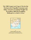 The 2009 Import and Export Market for Mechanically Propelled Airplanes and Other Aircraft of Unladen Weight Not Exceeding 2,000 Kg Excluding Helicopters in South Africa