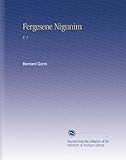 Fergesene Nigunim: V.  1 (Yiddish Edition)