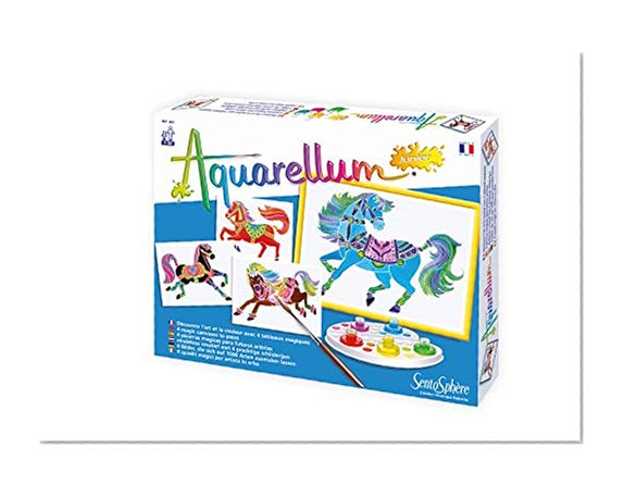 Creation VD - 691 - Loisir Créatif - Aquarelum Junior - Les Chevaux