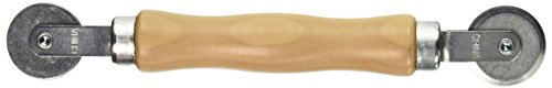 Prime-Line P 7505 Screen Rolling Tool - A Must Have Tool for Installing Window and Door Screens - Wood Handle and Steel Wheels - Durable and Easy to Use