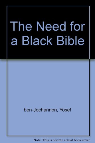 The Need for a Black Bible