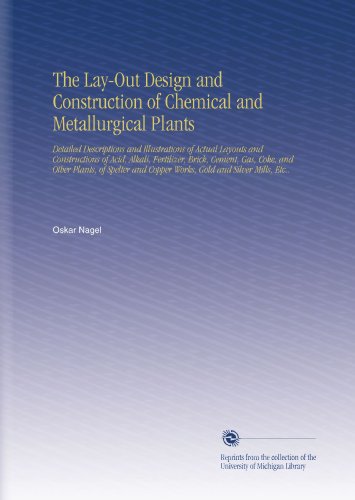 The Lay-Out Design and Construction of Chemical and Metallurgical Plants: Detailed Descriptions and Illustrations of Actual Layouts and Constructions ... Copper Works, Gold and Silver Mills, Etc..