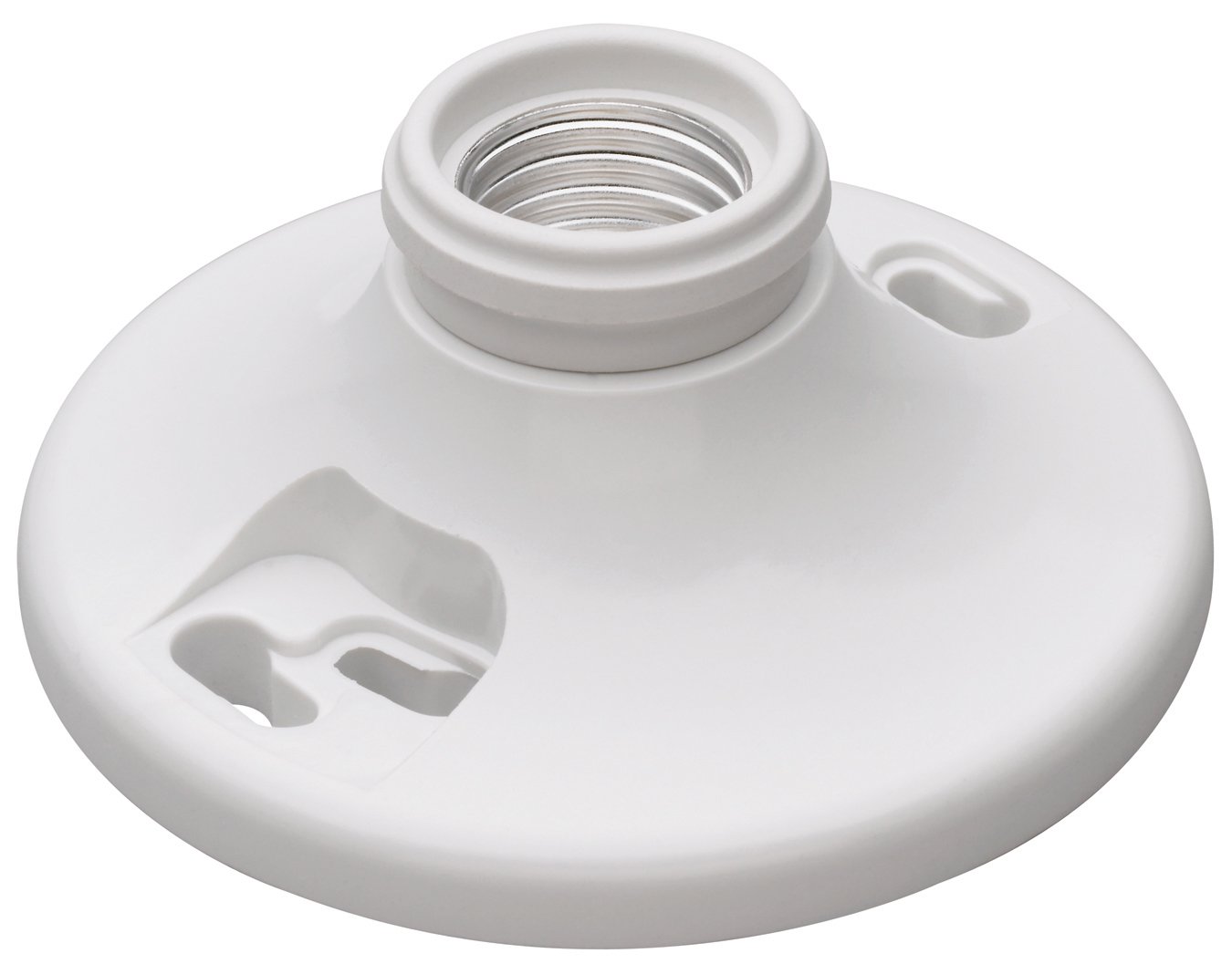 Legrand - Pass & Seymour 276WHCC18 Phenolic Keyless Lamp Holder, Easy Installation, Code Compliant, White