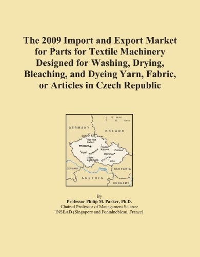 The 2009 Import and Export Market for Parts for Textile Machinery Designed for Washing, Drying, Bleaching, and Dyeing Yarn, Fabric, or Articles in Czech Republic